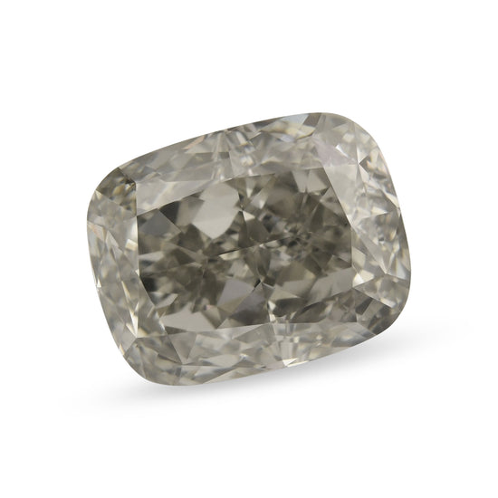 2.02 Carat Fancy Gray Cushion Diamond VS2 GIA