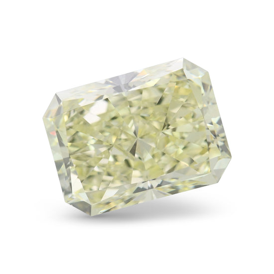 2.02 Carat Light Yellow Radiant Diamond SI1 GIA