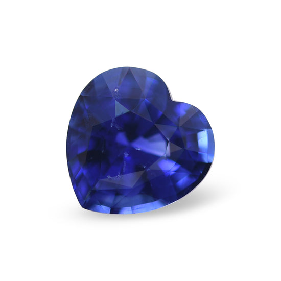 2.04 Carat Blue SRI LANKA Heart Sapphire CD