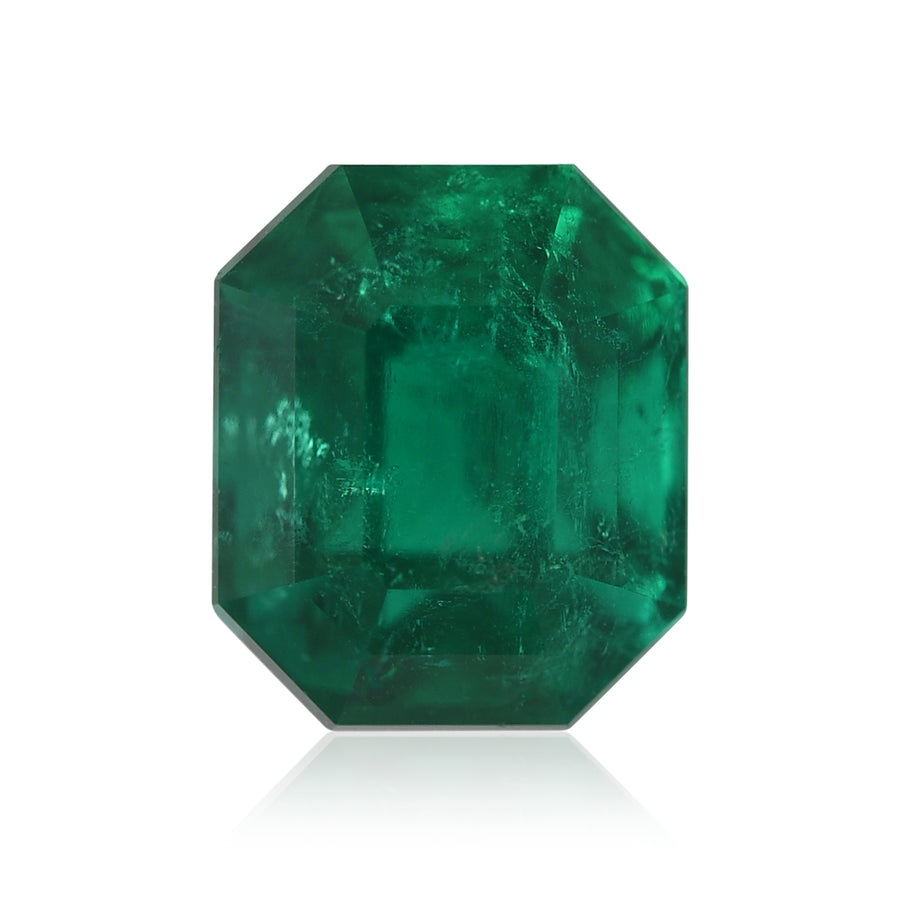 2.05 Carat Green COLOMBIA Emerald Emerald GRS