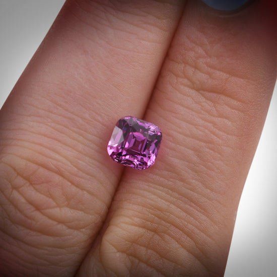 2.06 Carat Pink MADAGASCAR Cushion Sapphire