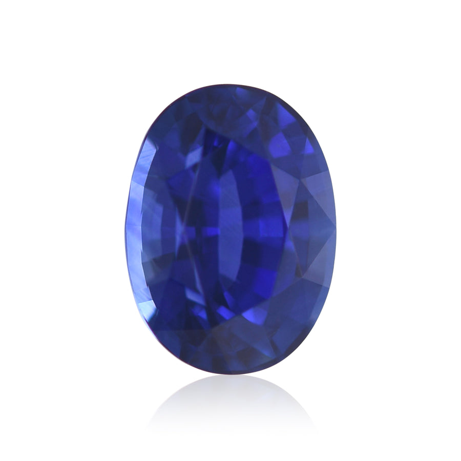 Zaffiro Ovale Blu di 2,06 Carati proveniente dallo SRI LANKA