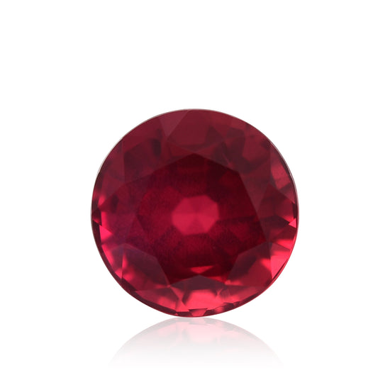 2.07 Carat Red MOZAMBIQUE Round Ruby GRS
