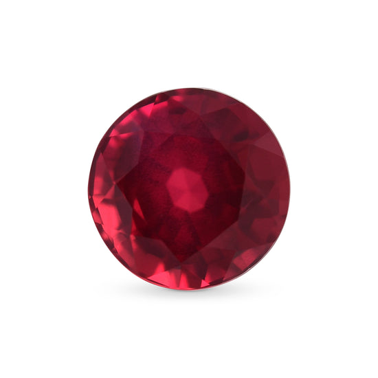 2.07 Carat Red MOZAMBIQUE Round Ruby GRS