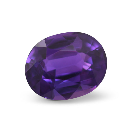 2.08 Carat Purple MADAGASCAR Oval Sapphire
