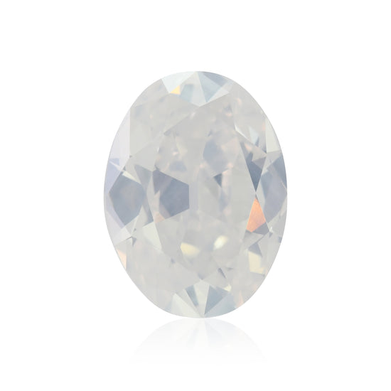 2.10 Carat Fancy White Oval Diamond GIA