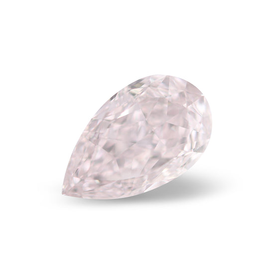 2.13 Carat Light Pink Pear Diamond VVS1 GIA