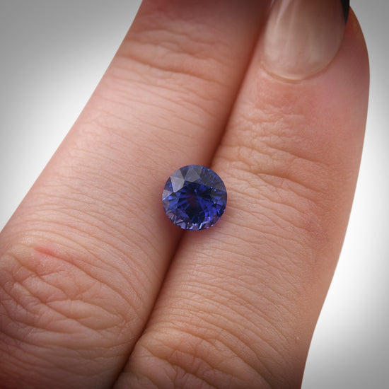2.15 Carat Blue SRI LANKA Round Sapphire GIA