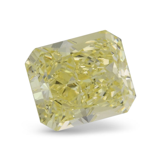 2.16 Carat Fancy Intense Yellow Radiant Diamond VVS2 GIA