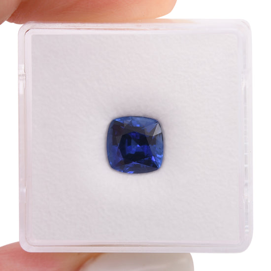 2.16 Carat Blue SRI LANKAN Cushion Sapphire