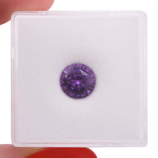 2.17 Carat Purple MADAGASCAR Round Sapphire