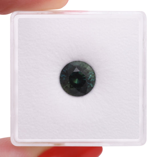 2.20 Carat Green MADAGASCAR Round Sapphire