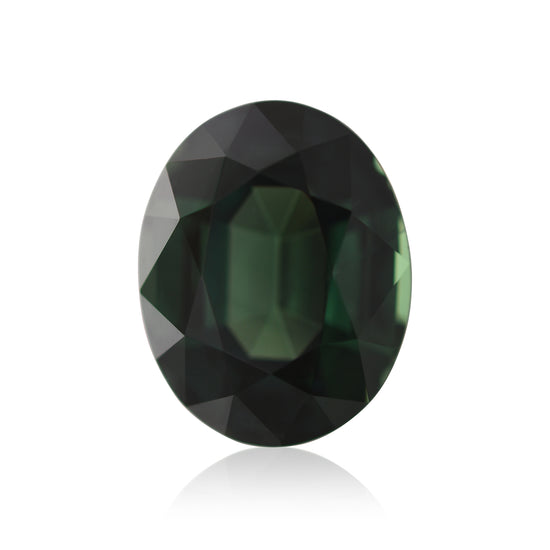 2.23 Carat Green MADAGASCAR Oval Sapphire