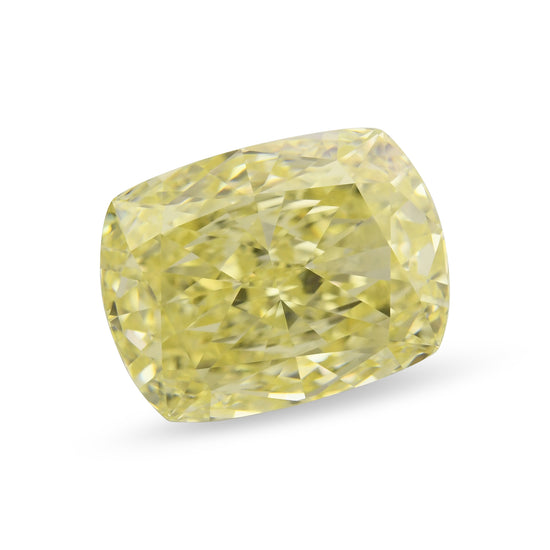 2.26 Carat Fancy Yellow Cushion Diamond VS1 GIA