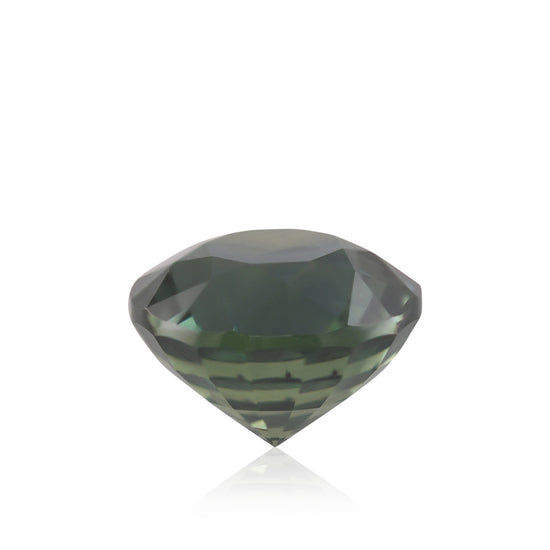 2.26 Carat Green MADAGASCAR Round Sapphire