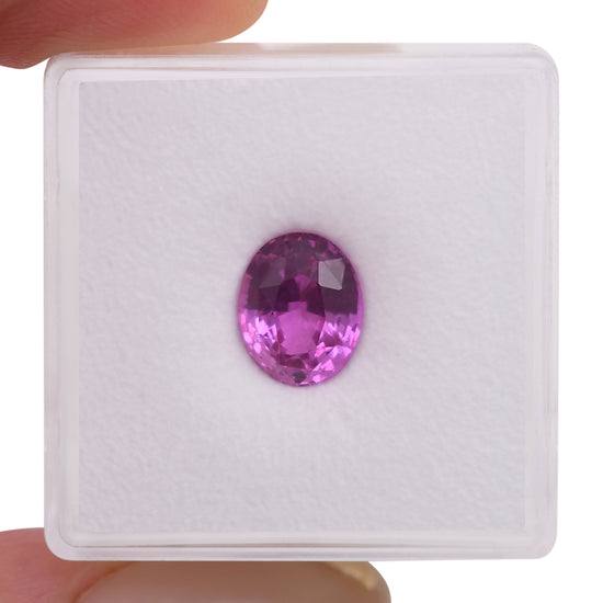2.27 Carat Pink MADAGASCAR Oval Sapphire