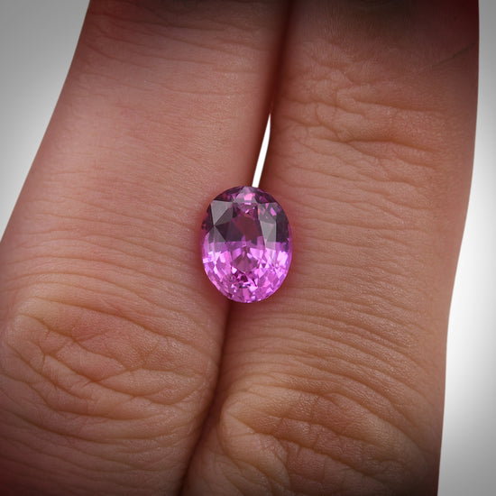 2.27 Carat Pink MADAGASCAR Oval Sapphire