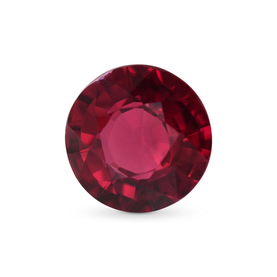 2.28 Carat Red MOZAMBIQUE Round Ruby GRS