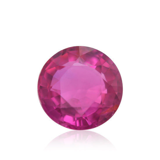 2.31 Carat Red Round Ruby GIA No Heat