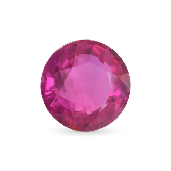 2.31 Carat Red Round Ruby GIA No Heat