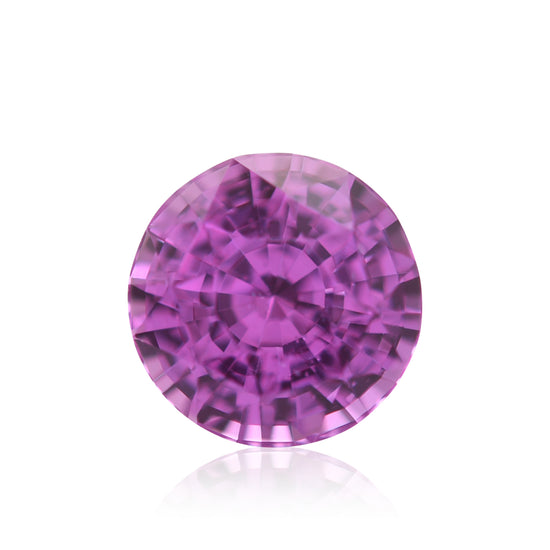 2.37 Carat Pink MADAGASCAR Round Sapphire