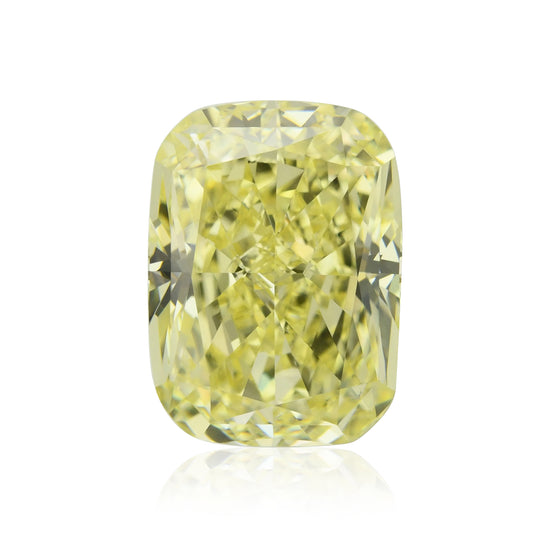 2,51 Karat Fancy Yellow Kissenschliff Diamant VS2 GIA