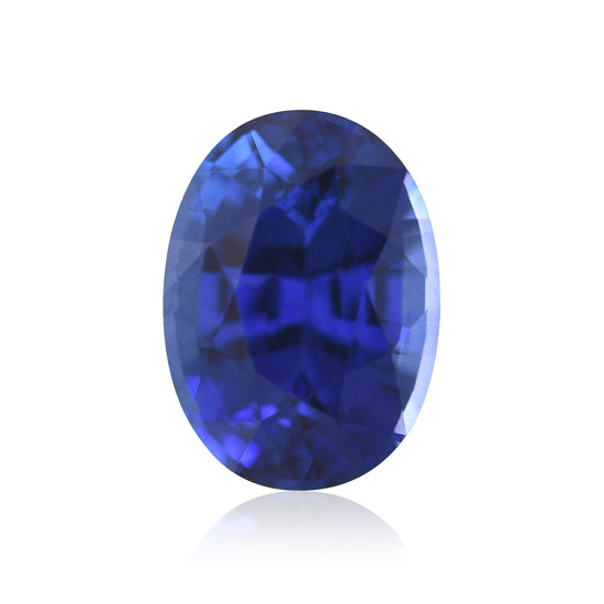 Zaffiro Ovale Blu di SRI LANKA da 2,51 carati