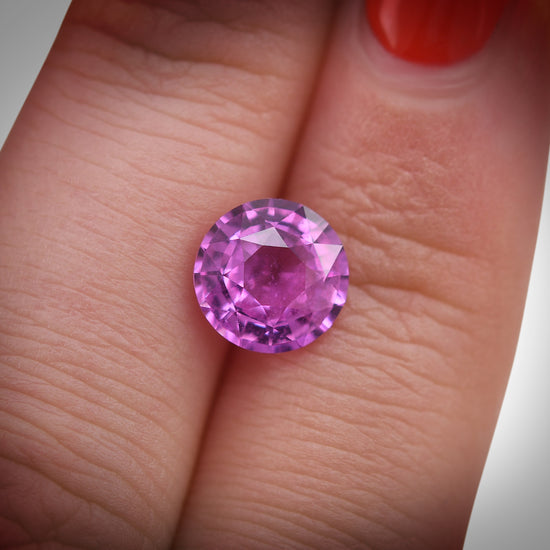 2.53 Carat Pink MADAGASCAR Round Sapphire