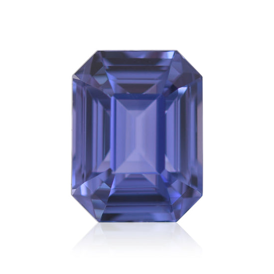 2.58 Carat Purple MADAGASCAR Emerald Sapphire GIA