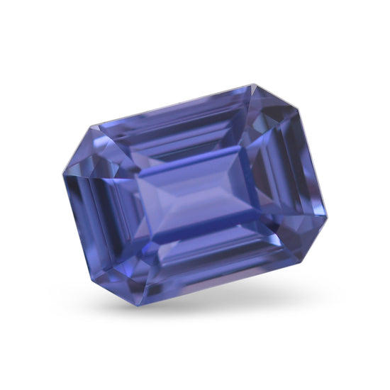 2.58 Carat Purple MADAGASCAR Emerald Sapphire GIA