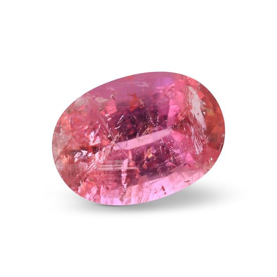 2.62 Carat Pink MADAGASCAR Oval Natural Pezzottaite GWLAB