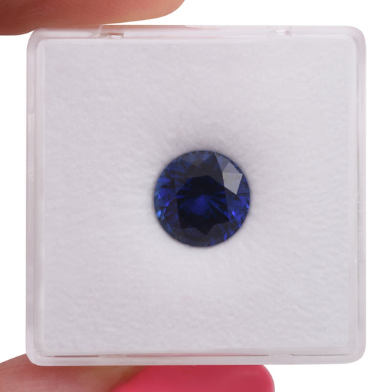 2.64 Carat Blue SRI LANKAN Round Sapphire