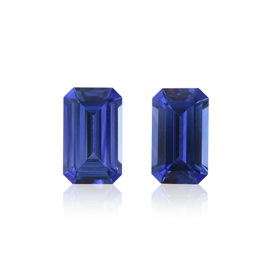 Zaffiro Smeraldo Blu SRI LANKA da 2,99 carati