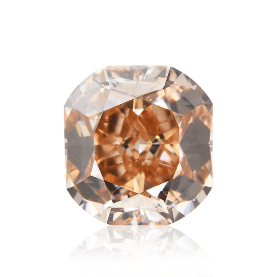 Diamante a Cuscino Fancy Brown Orange da 1,02 Carati SI1 GIA