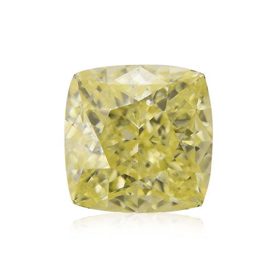 0,36 Karat Fancy Yellow Cushion Diamant VS2 GIA