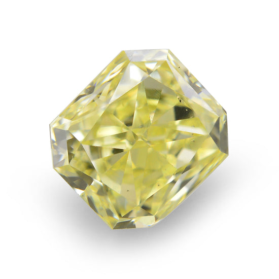 0.89 Carat Fancy Yellow Radiant Diamond (VS2)
