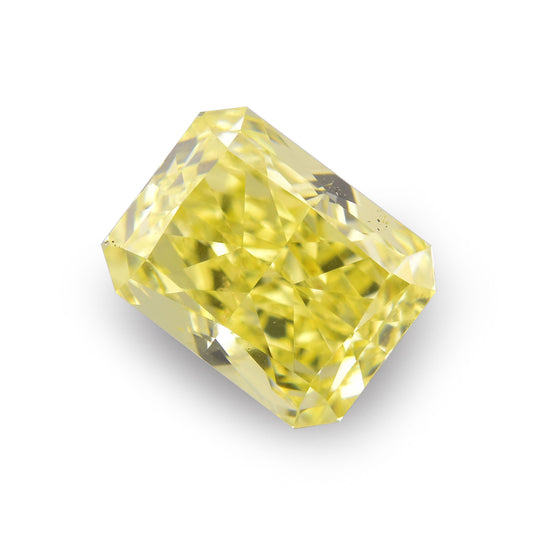 0.73 Carat Fancy Yellow Radiant Diamond VS2 GIA
