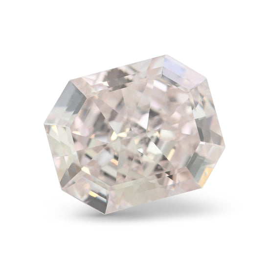 3.01 Carat Fancy Brownish Pink Radiant Diamond VS2 GIA