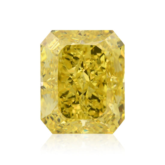 3.01 Carat Fancy Deep Yellow Radiant Diamond VS2 GIA