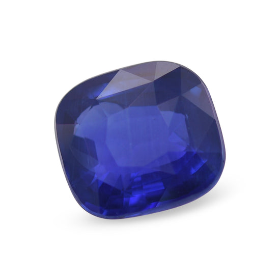 3.02 Carat Blue SRI LANKA Cushion Sapphire GIA