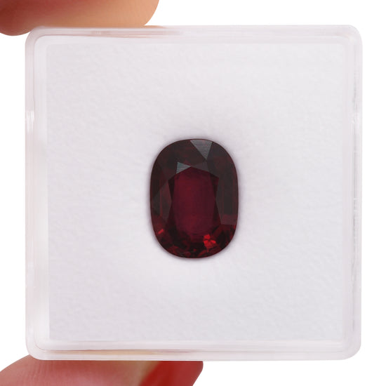 3.03 Carat Red MOZAMBIQUE Cushion Ruby AGL