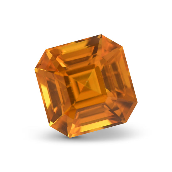 3.05 Carat Orange SRI LANKAN Emerald Sapphire GIA