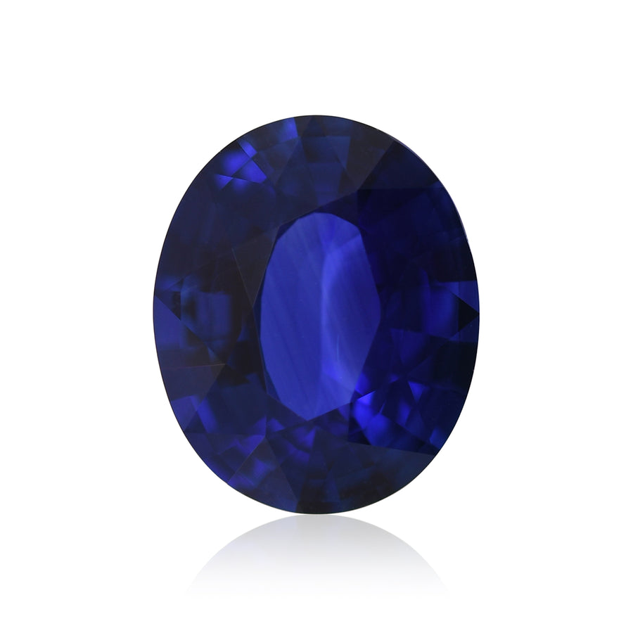 3.07 Carat Blue SRI LANKAN Oval Sapphire CD