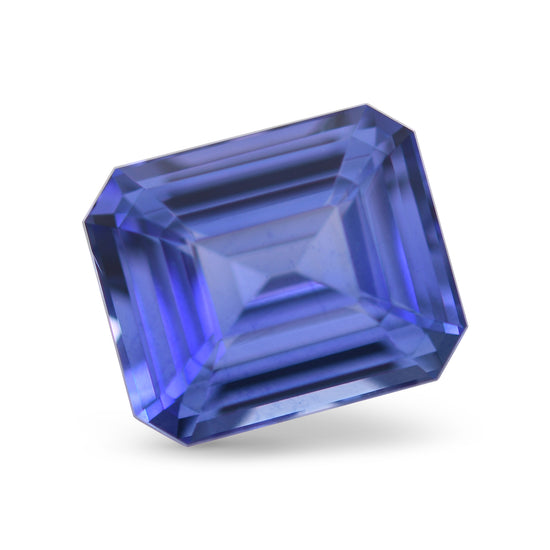 3.07 Carat Blue SRI LANKA Emerald Sapphire CD