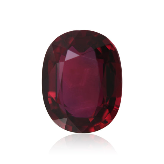3.08 Carat Red MOZAMBICAN Oval Ruby AGL No Heat