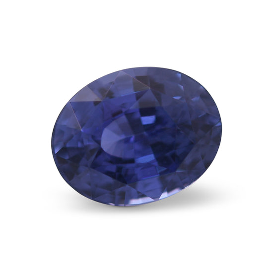 3.08 Carat Blue SRI LANKAN Oval Sapphire GIA No Heat