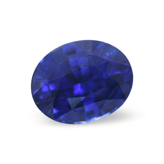 3.20 Carat Blue SRI LANKA Oval Sapphire CD
