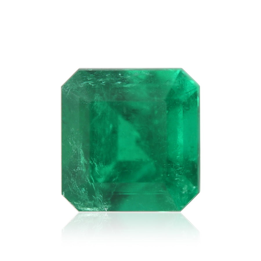 Smeraldo Smeraldo COLOMBIANO Verde 3,21 carati CD & MUZO