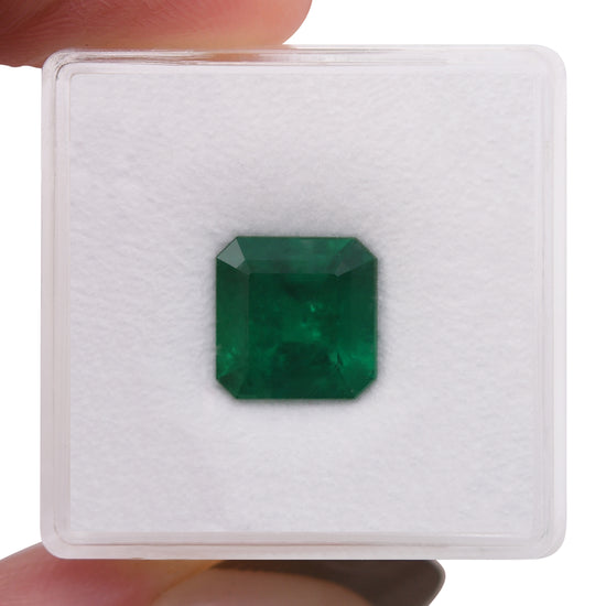 3.21 Carat Green COLOMBIA Emerald Emerald CD & MUZO