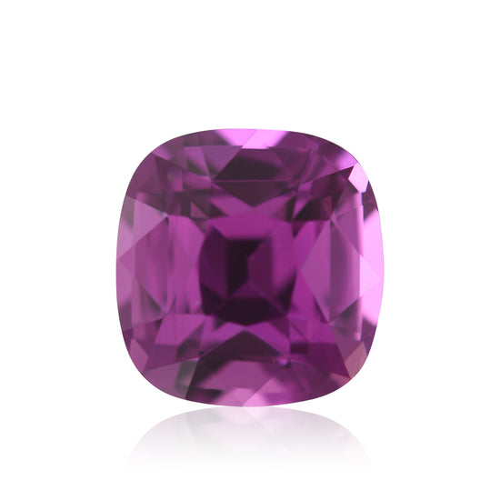 3.22 Carat Pink SRI LANKAN Cushion Sapphire GIA